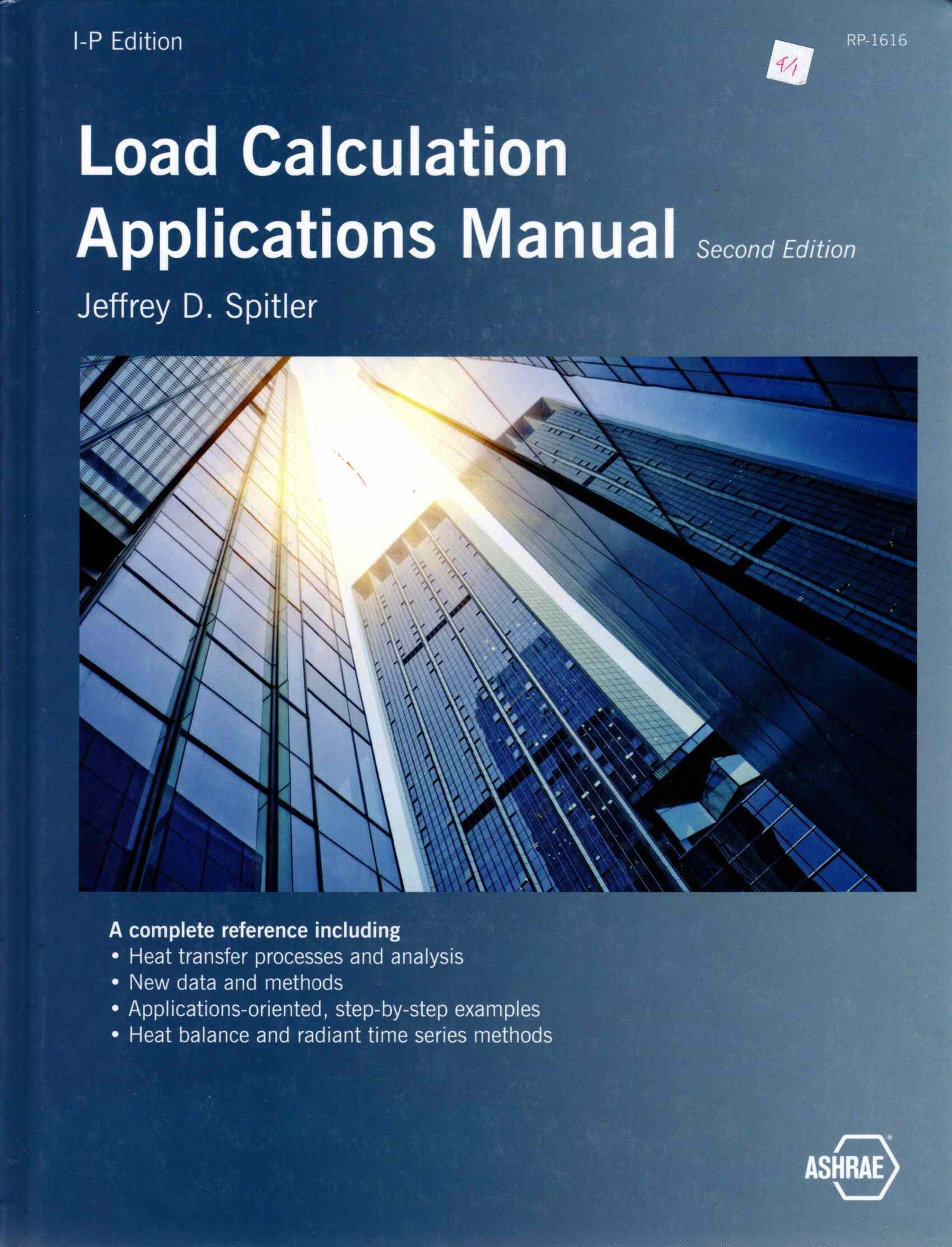 LOAD CALCULATION APPLICATIONS MANUAL ( I-P)